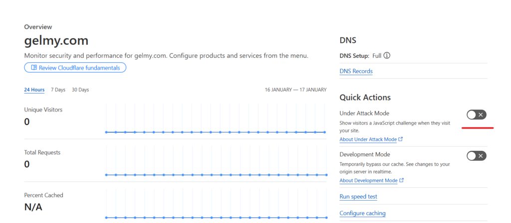 ddos attack blocking