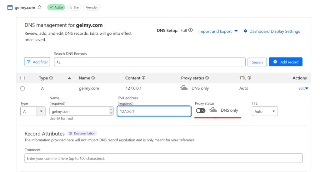 enabling proxy cloudflare